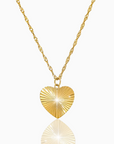 gouden hartjes ketting dames