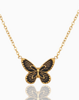 gouden vlinder ketting