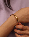 bangle armband dames goud