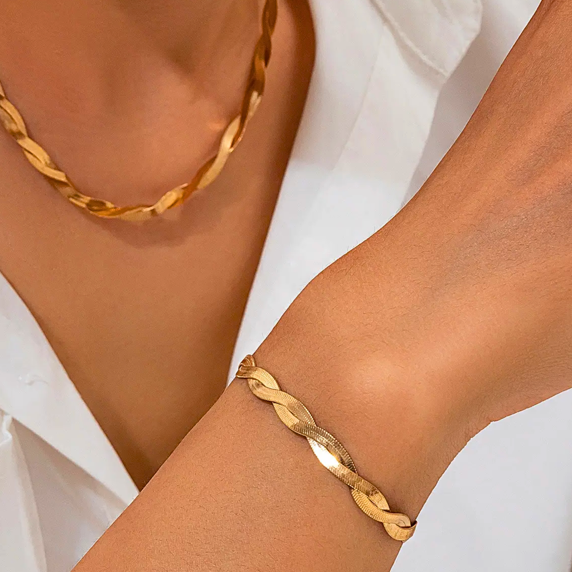 slangen armband dames