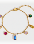 gouden armband met bedels