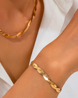 slangen armband dames